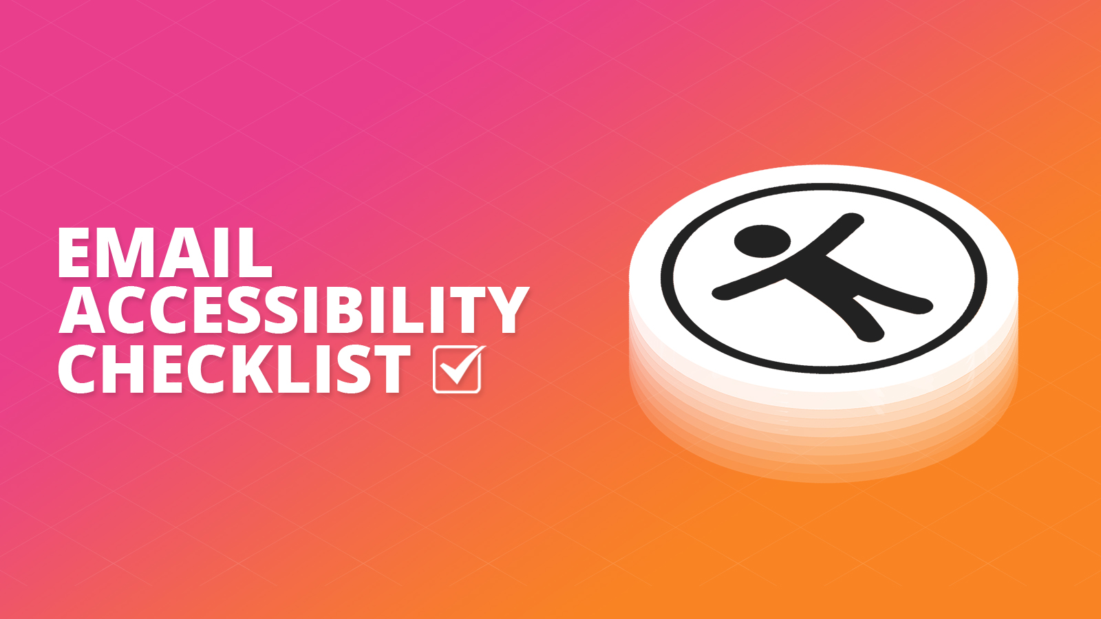 Email accessibility checklist