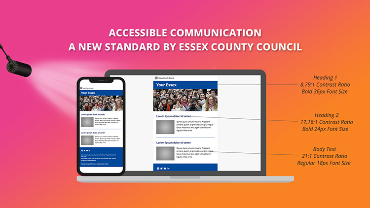 Accessible Communication: A new standard set by Essex County Council