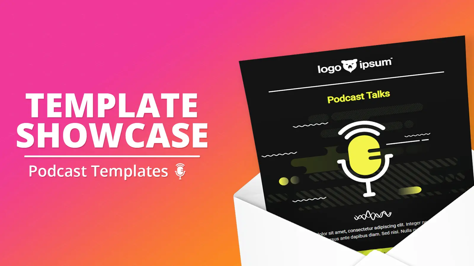 Template showcase: Podcast template