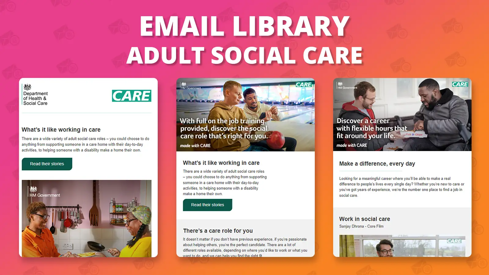 Email Library: Adult Social Care Recruitment