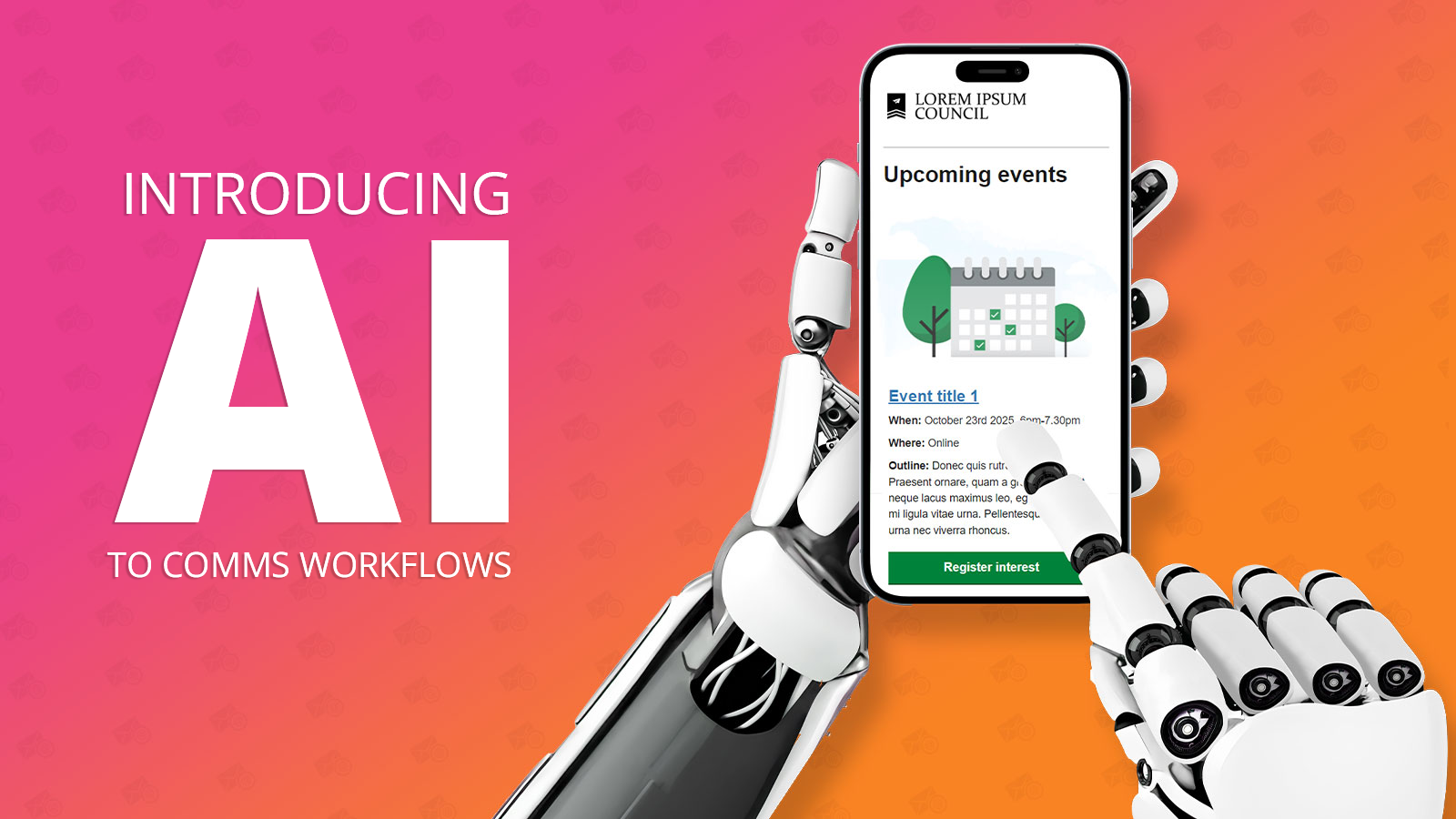 Introducing AI into Local Authority comms workflows