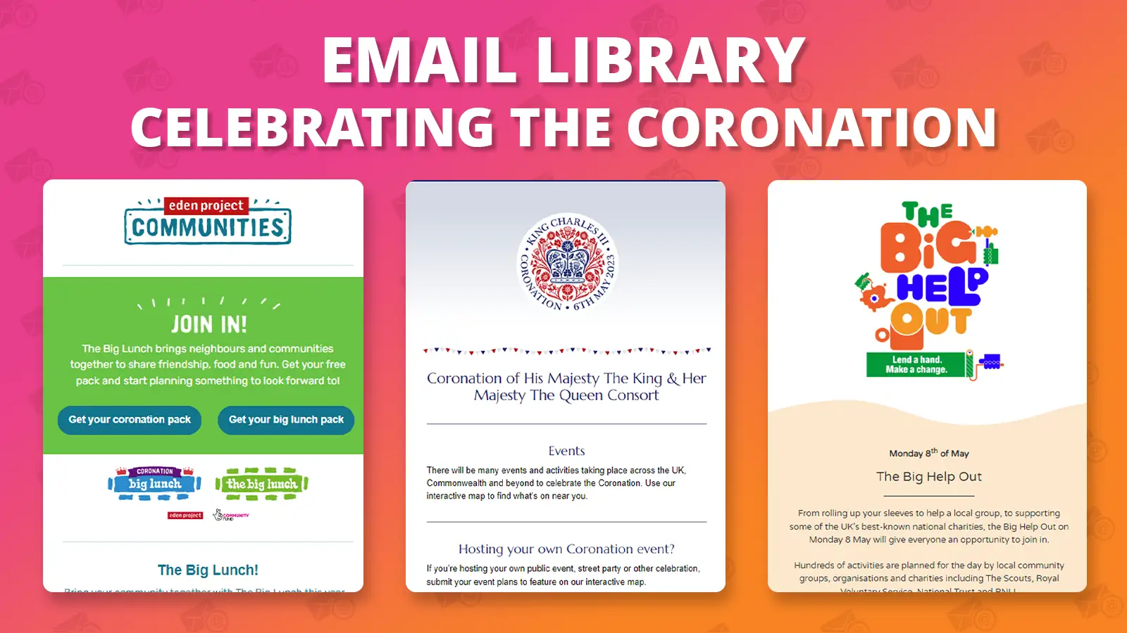 Email Library: Celebrating the Coronation
