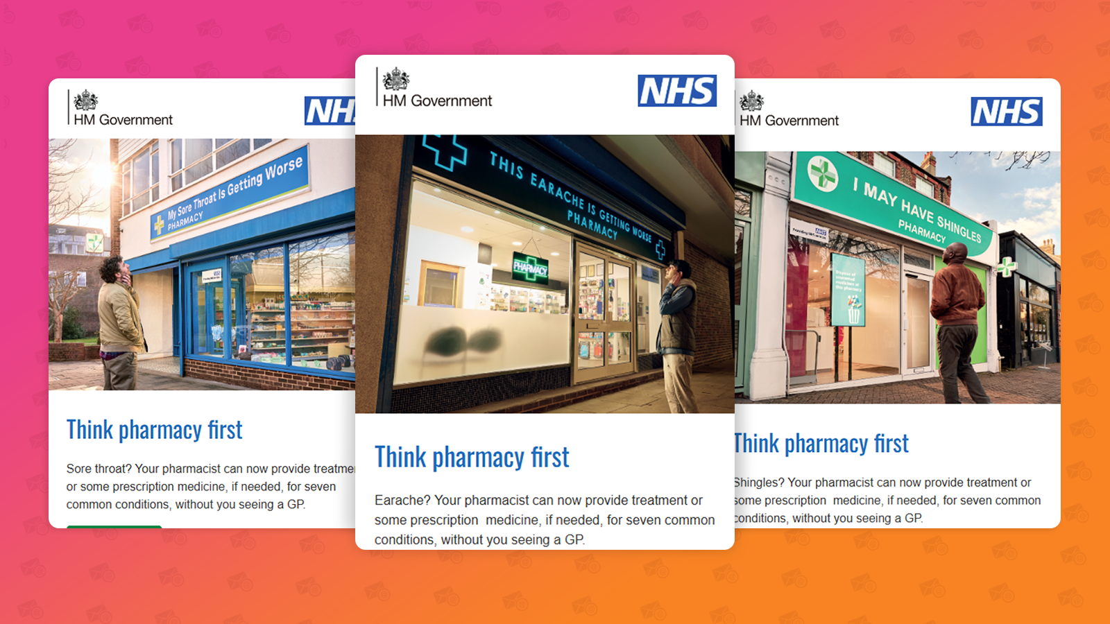 Email Library Campaign: Think Pharmacy First