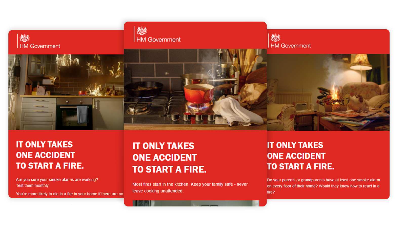 Email Library Campaign: Fire Kills