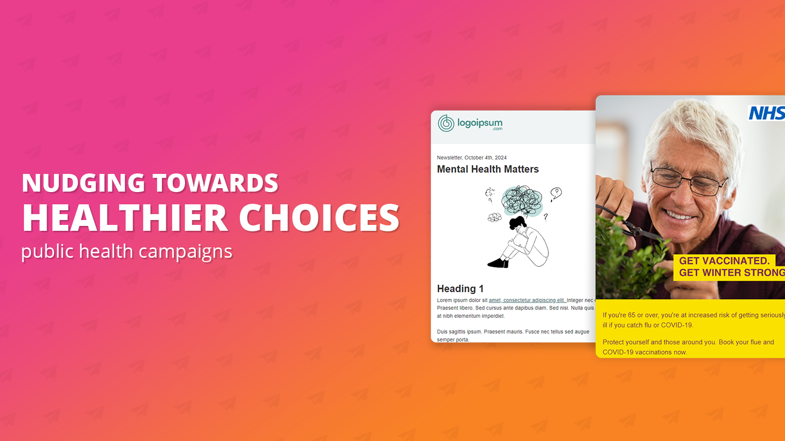 Nudging toward Healthier Choices