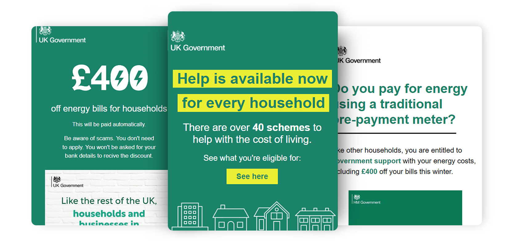 Email Library Campaign: Help for Households