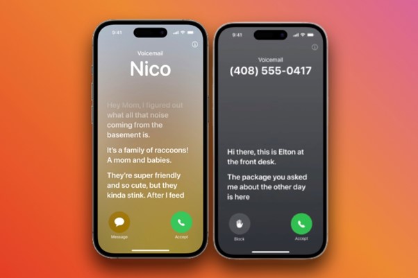 Live Voice transcription, IOS 17 Update