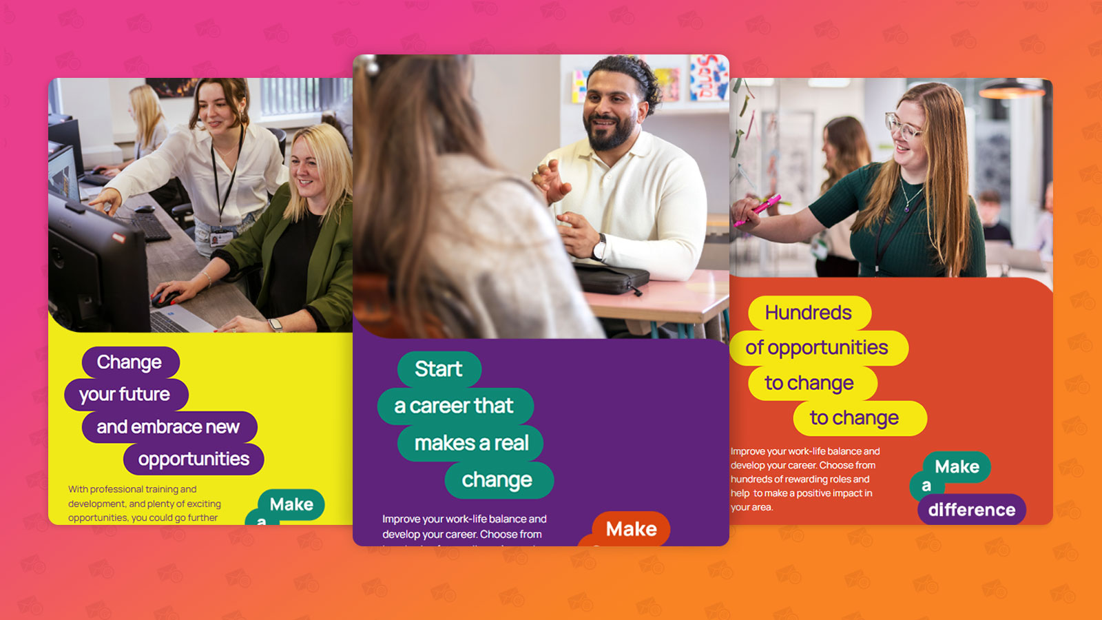 Email Library Campaign: Make a difference - Work for your local council