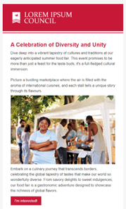 thumbnail of event template - single event