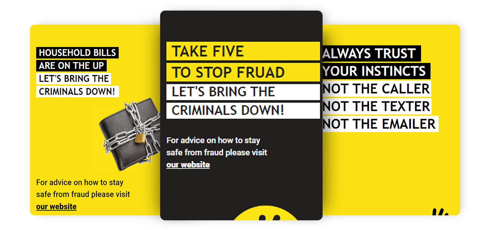 Email Library Campaign: Take 5 to Stop Fraud