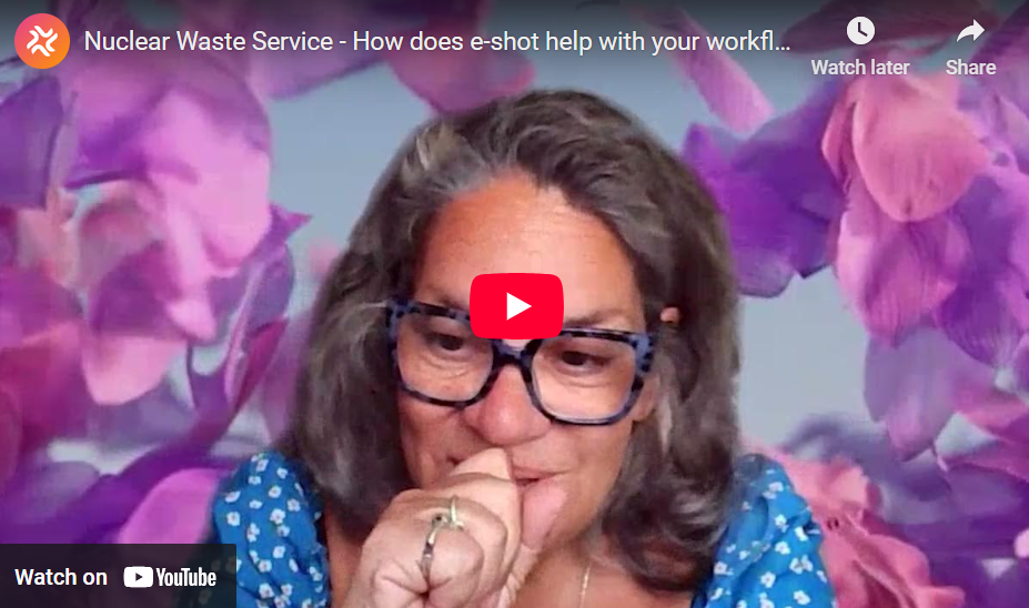 Debbie talks about bringing e-shot onboard