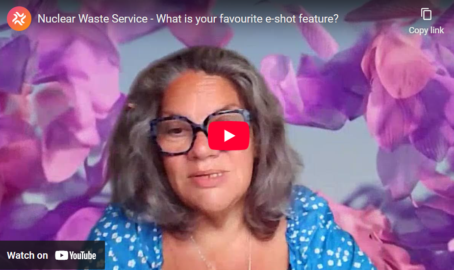 Debbie talks about her favourite e-shot feature