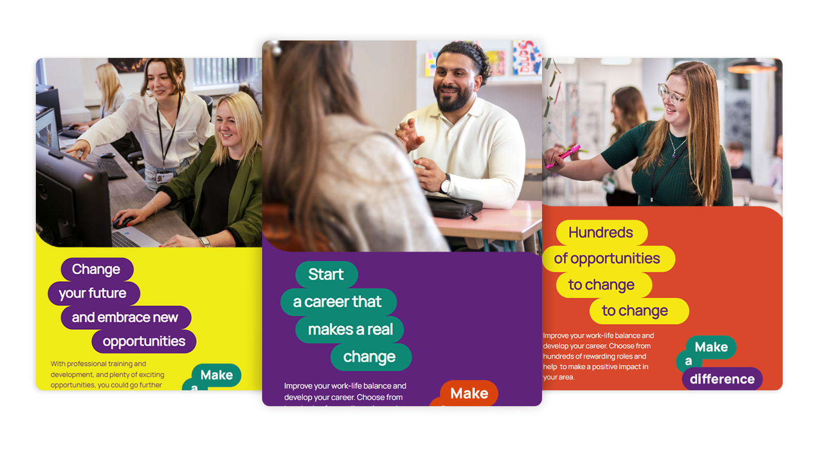 Make a difference - Work for your local council email stack