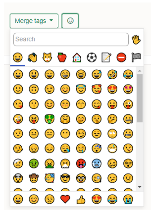 Adding emojis