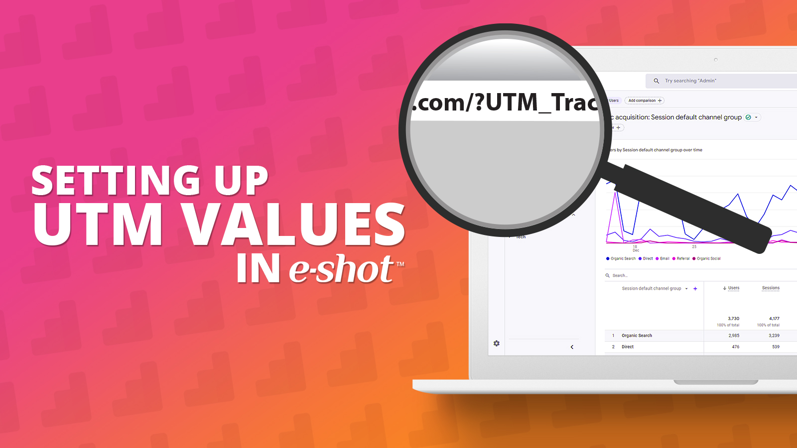 Setting up UTM values in e-shot