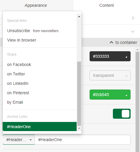 linking to an anchor