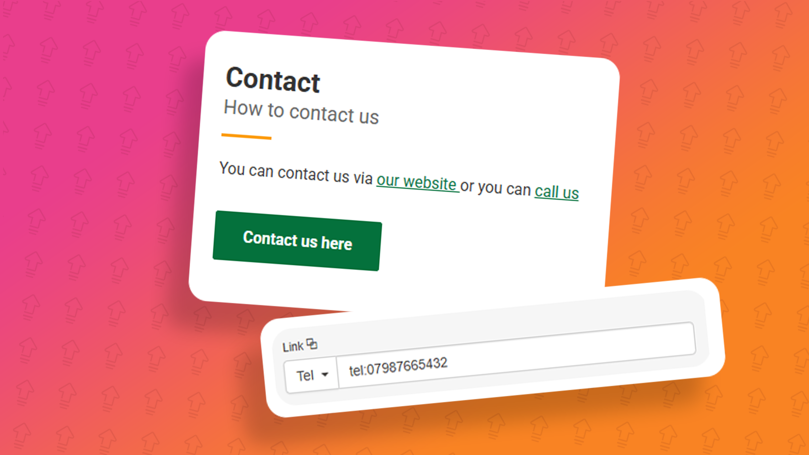 Clickable phone numbers in email