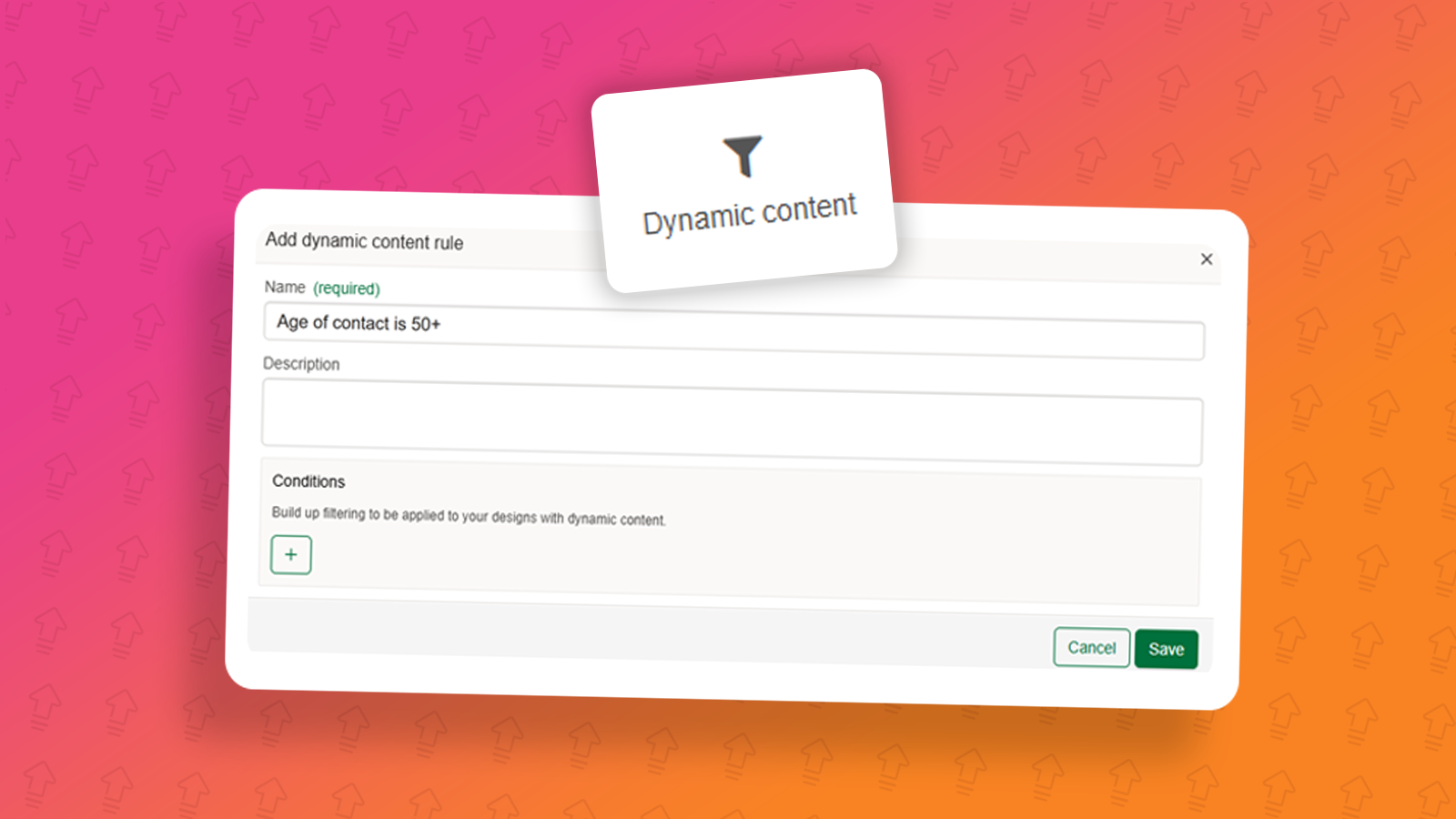 Using dynamic content in Smart Editor designs
