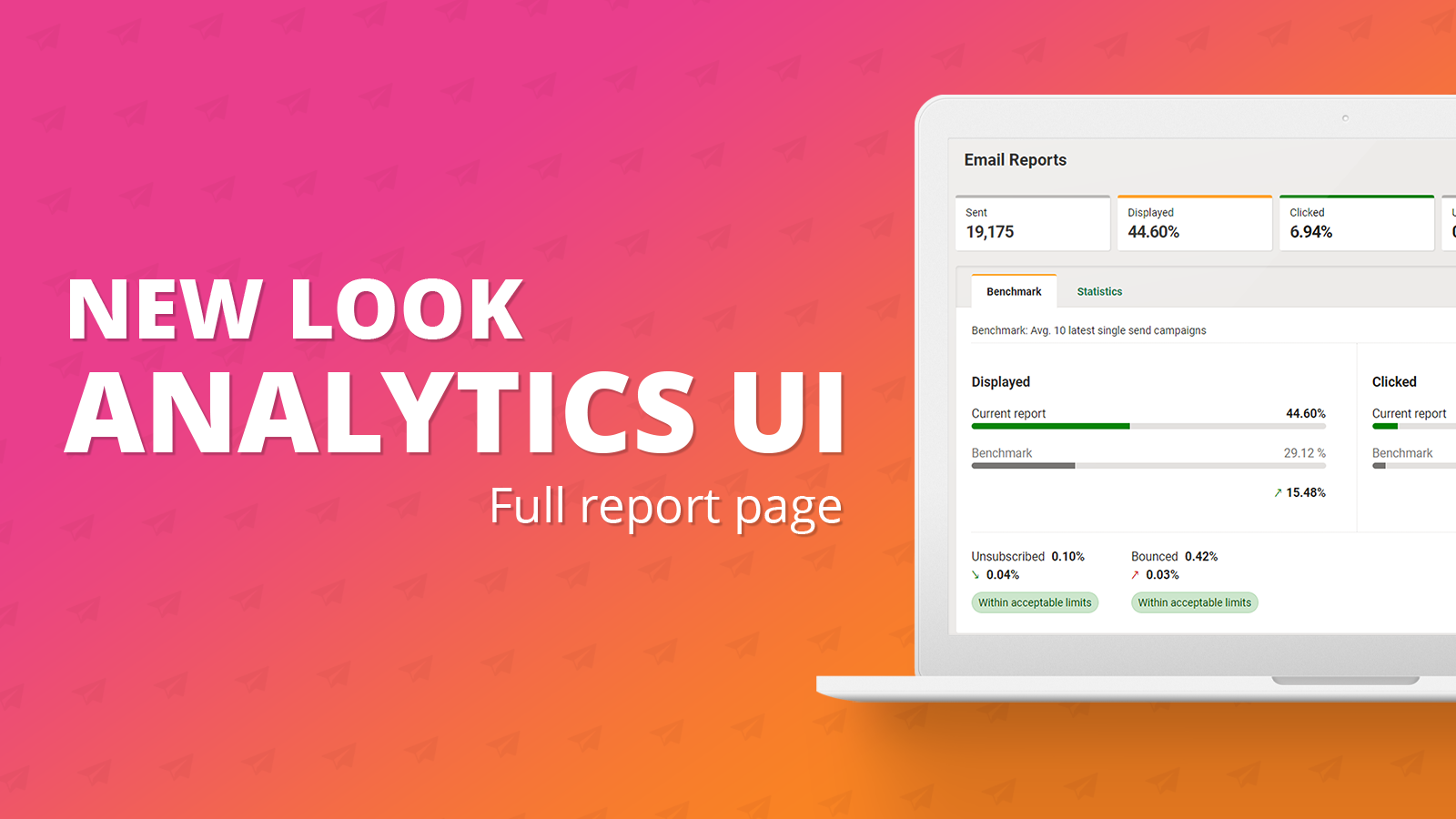 Analytics UI (New): Full report page