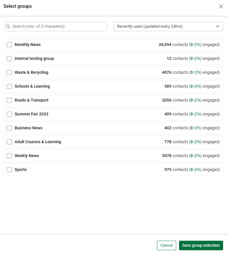 Applying your audience 