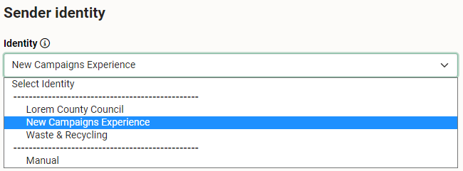 Changing your identity