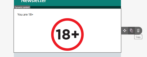 You are 18+ block rule