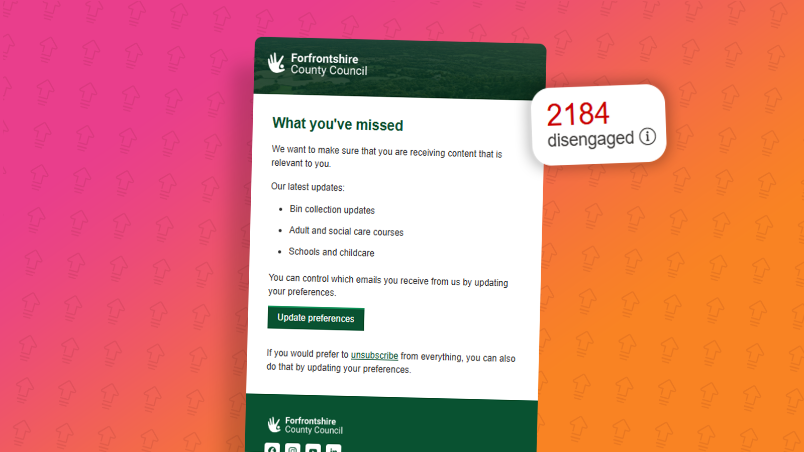 Sending a re-engagement campaign