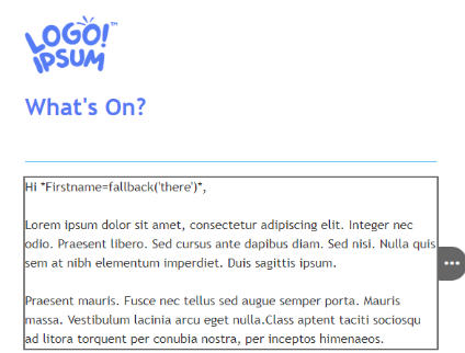 first name plus a fallback field