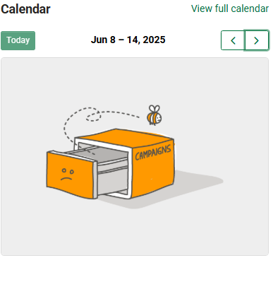 Calendar widget 