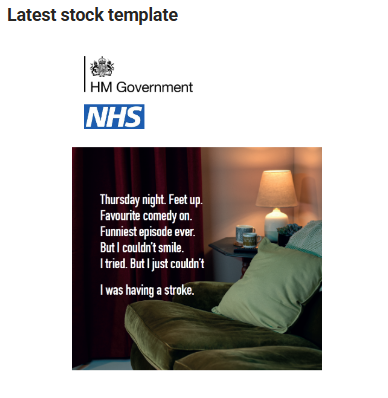 Latest stock template widget 