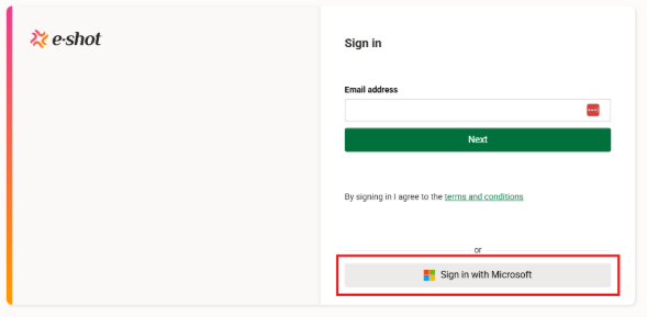 Sign in with Microsoft (SSO) 