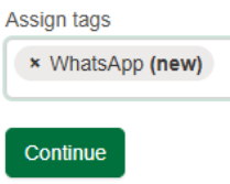 Assigning a design tag