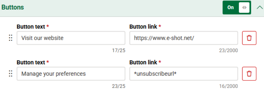 Adding butto
