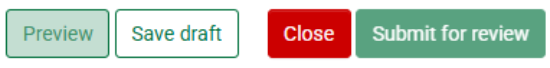 Save and review options