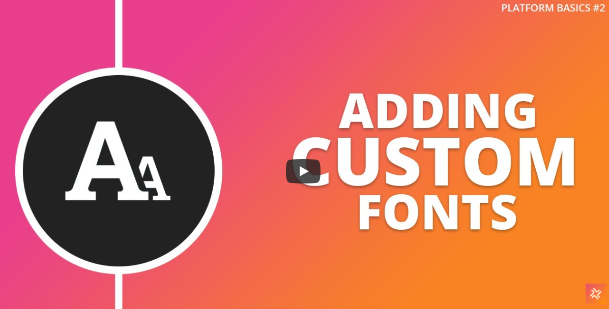 Adding Custom Fonts in e-shot | Platform Basics #2