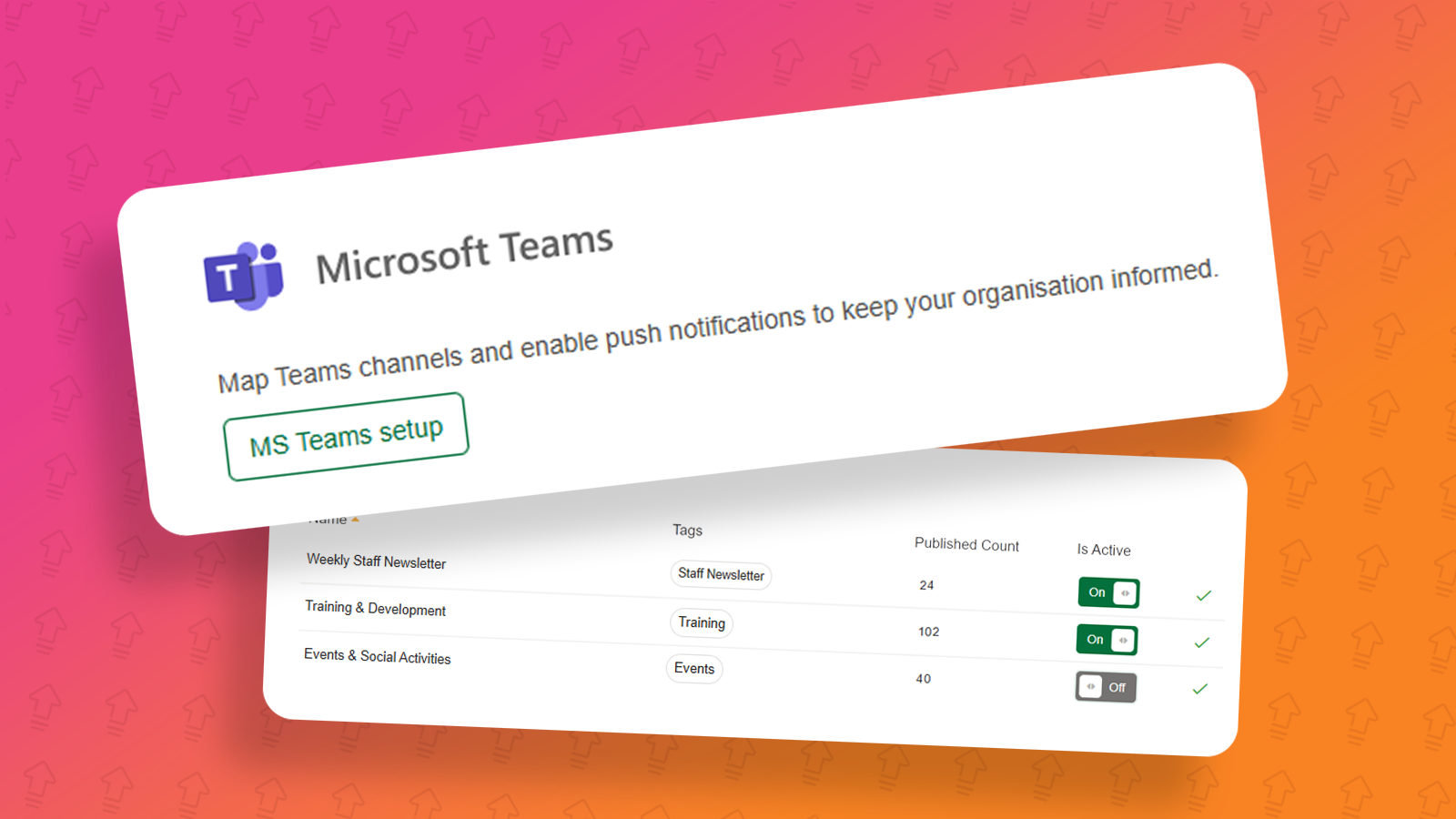 e-shot setup: e-shot Microsoft Teams integration