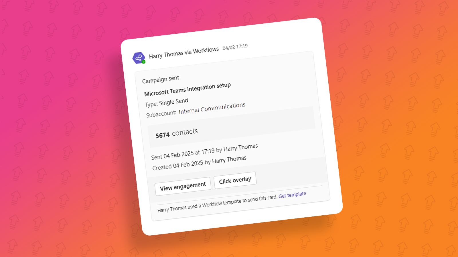 Teams setup: e-shot Microsoft Teams integration