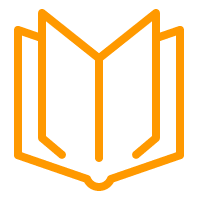 icon of a library book