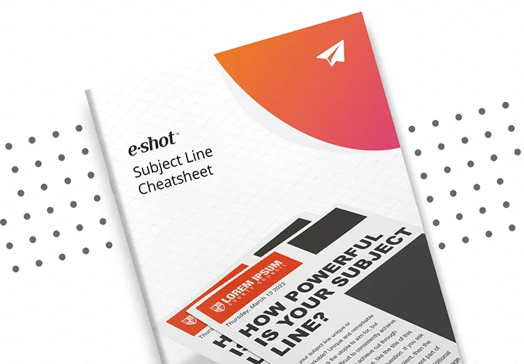 Subject Line cheatsheet front page